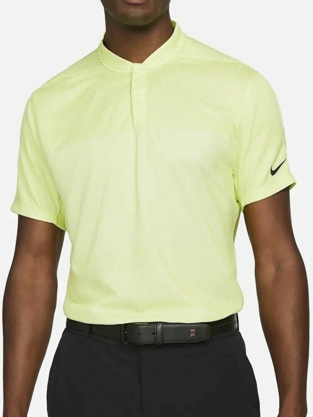 Nike Dri Fit ADV Tiger Woods Golf Blade Polo. Brand New.
